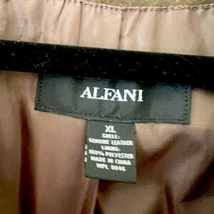 Alfani Forest Green Suede Jacket sz XL